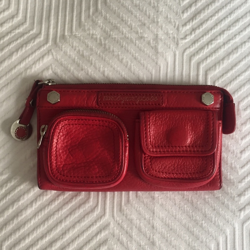 marc by marc jacobs wallet - coral